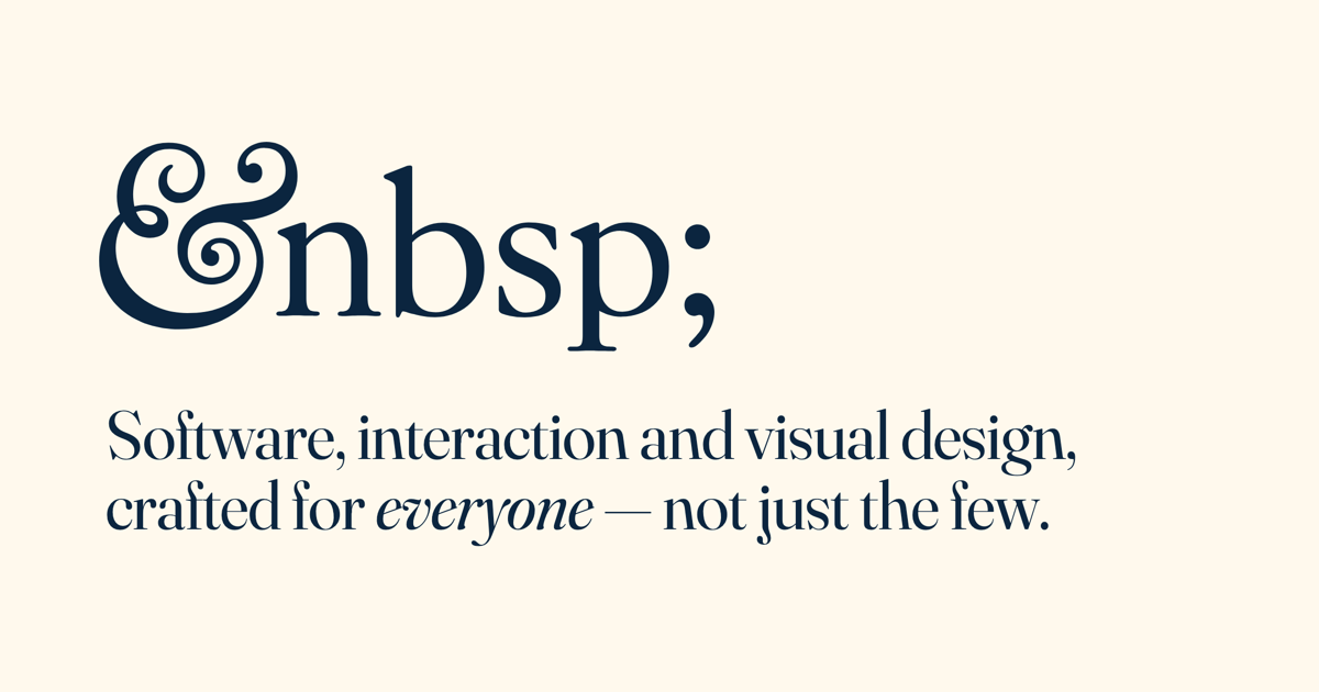 Photograph for Nonbreakingspace, Information Technology & Services business in Stockport